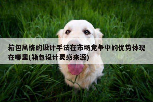 【yy易游体育】箱包风格的设计手法在市场竞争中的优势体现在哪里(箱包设计灵感来源)